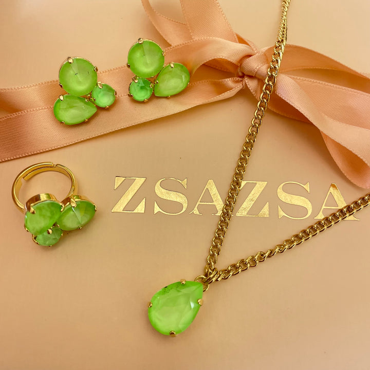 Neon green summer set