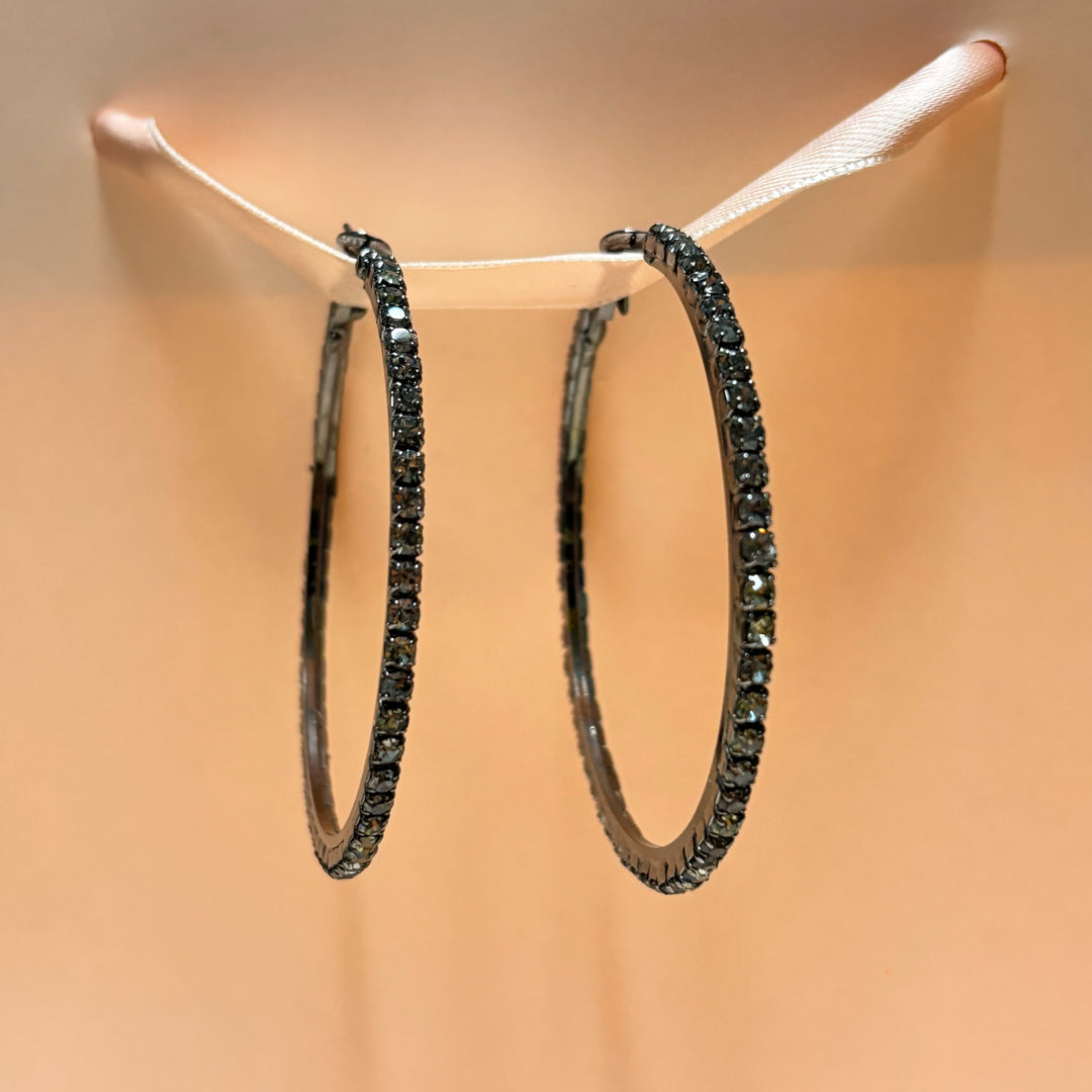 Dark grey hoops