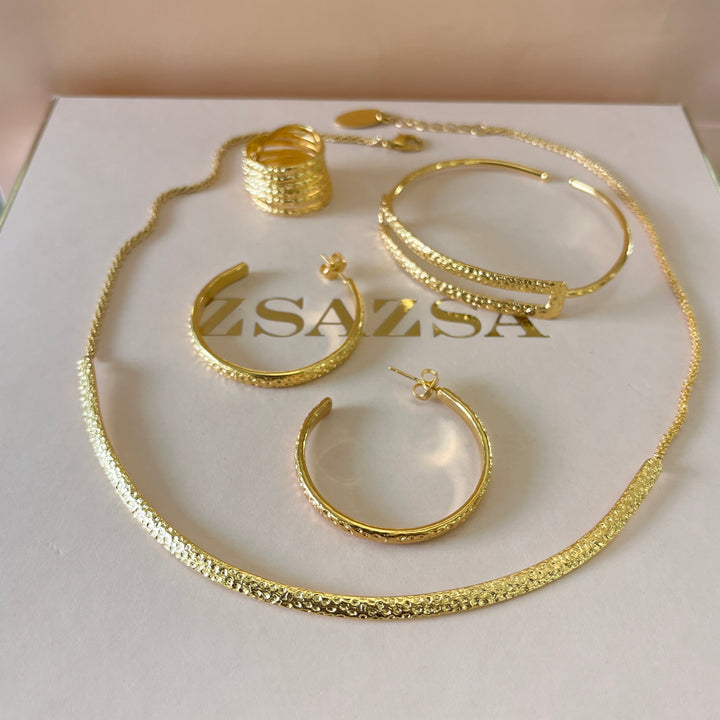 Gold handmade set
