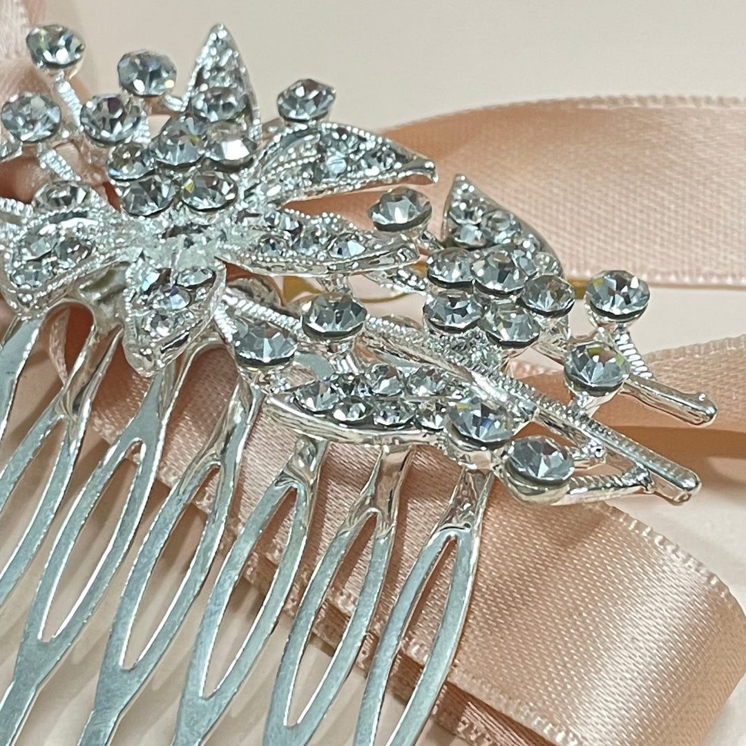 Romantic comb silver