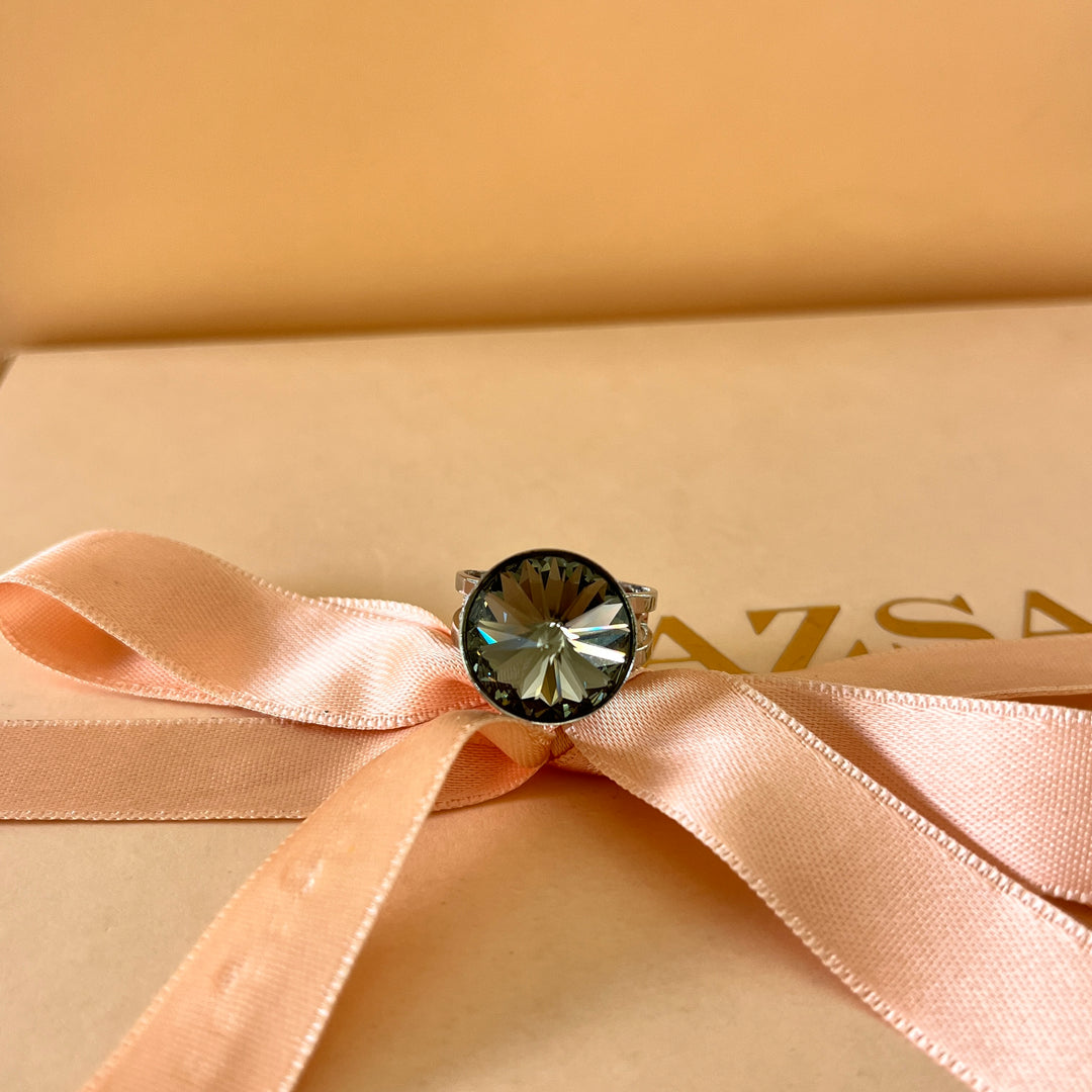 Grey Swarovski crystals set