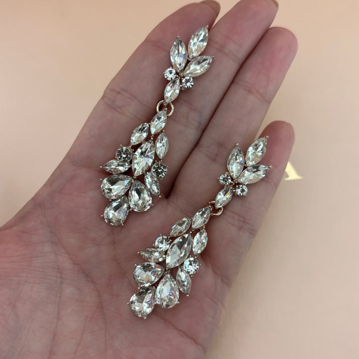 Marquise earrings