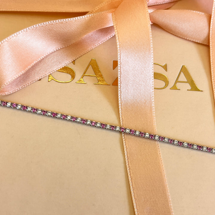 Pink zircone bracelet