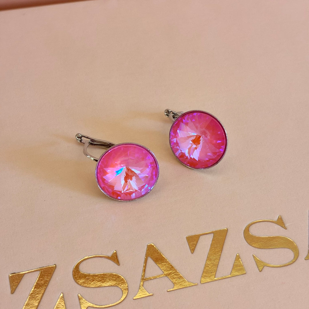Pink Swarovski crystals set
