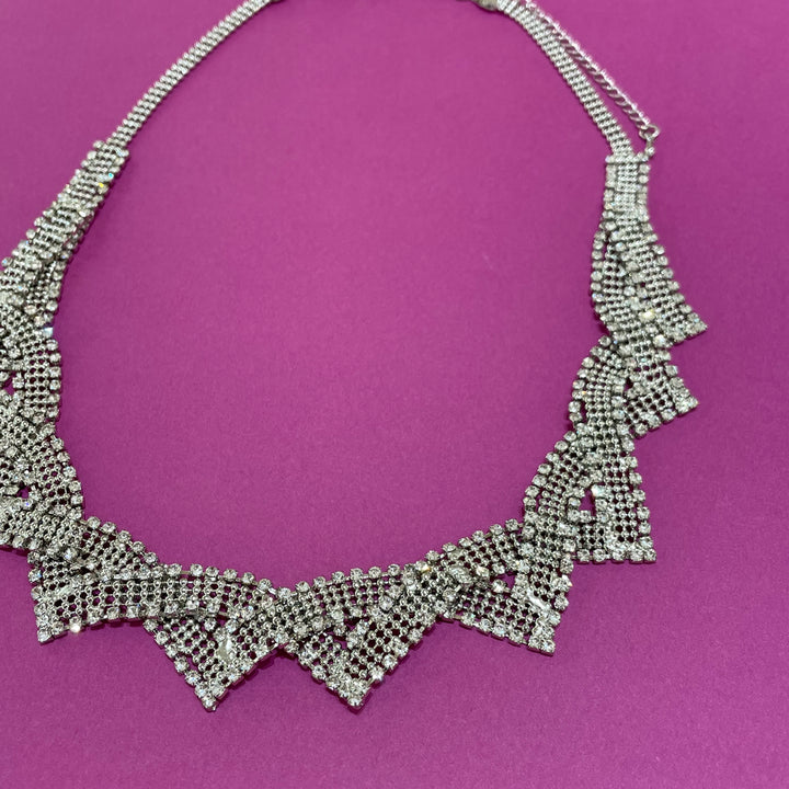 Rhinestone necklace