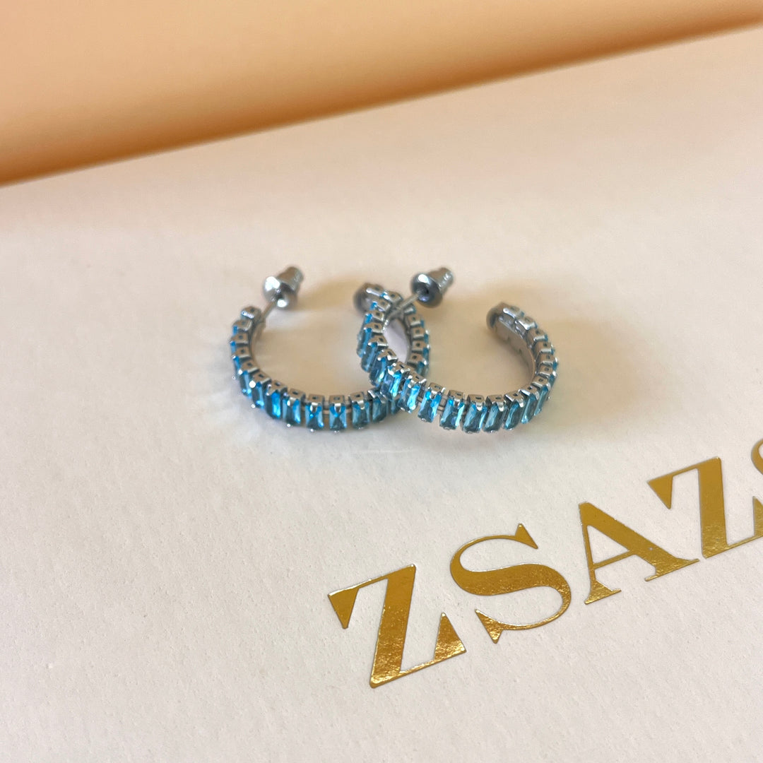 Turquoise zircone set