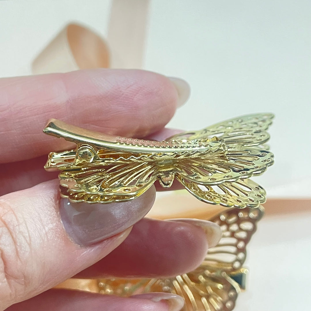 Butterfly hair clip