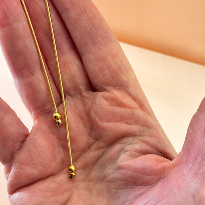 Handmade leafs navy blue Swarovski necklace