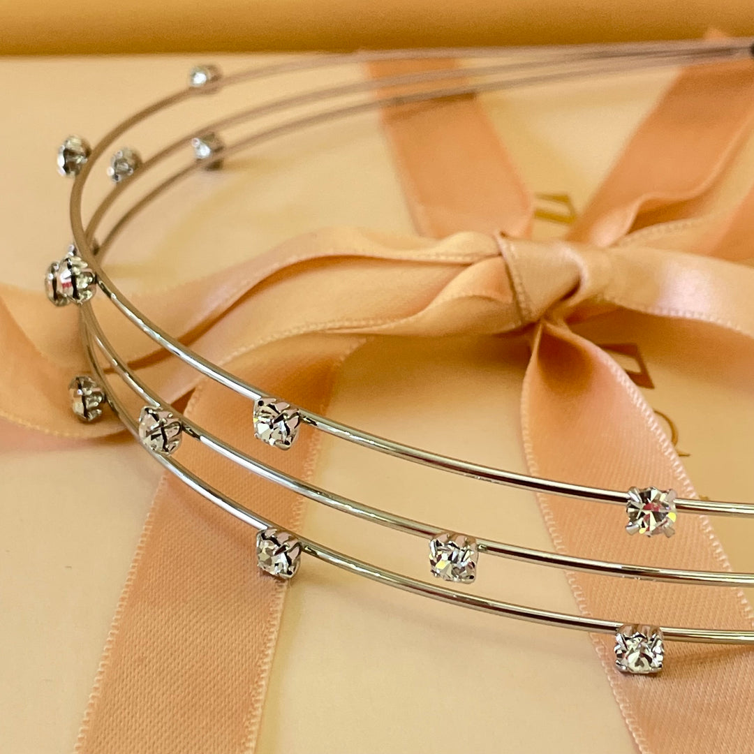 Simple 3 row headband