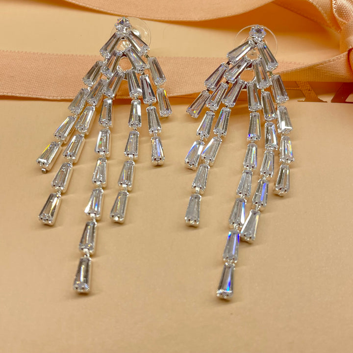 Baguette earrings