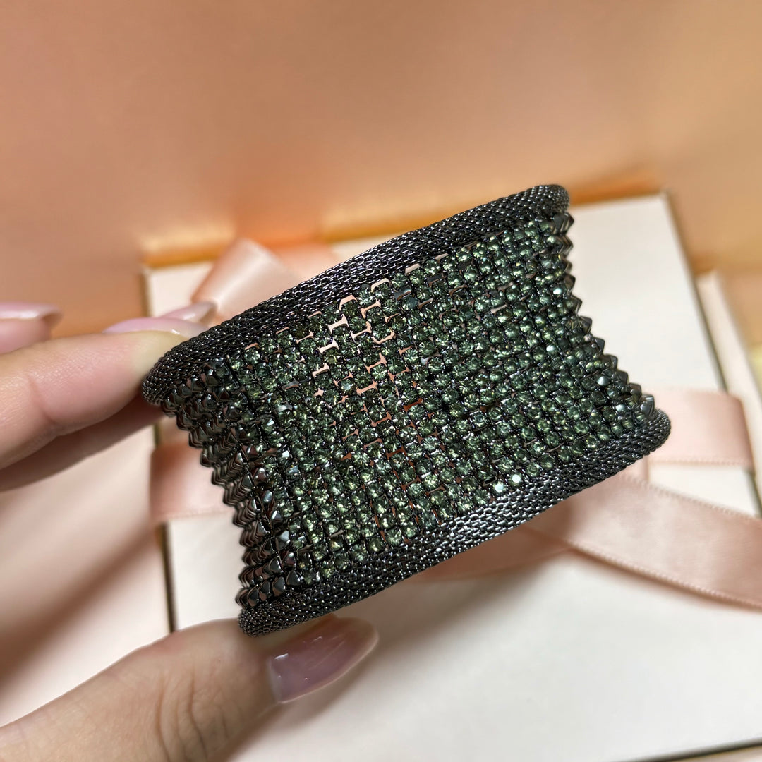 Statement grey bangle