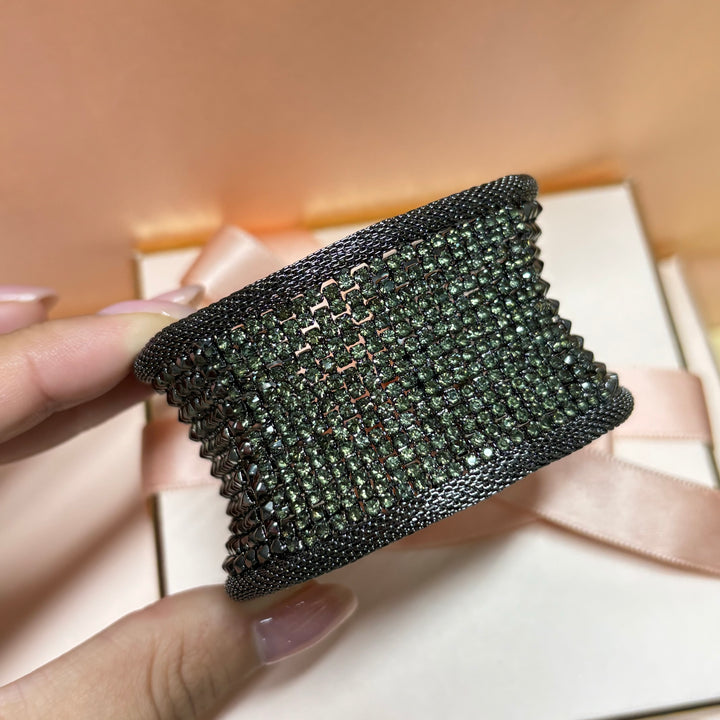 Statement grey bangle