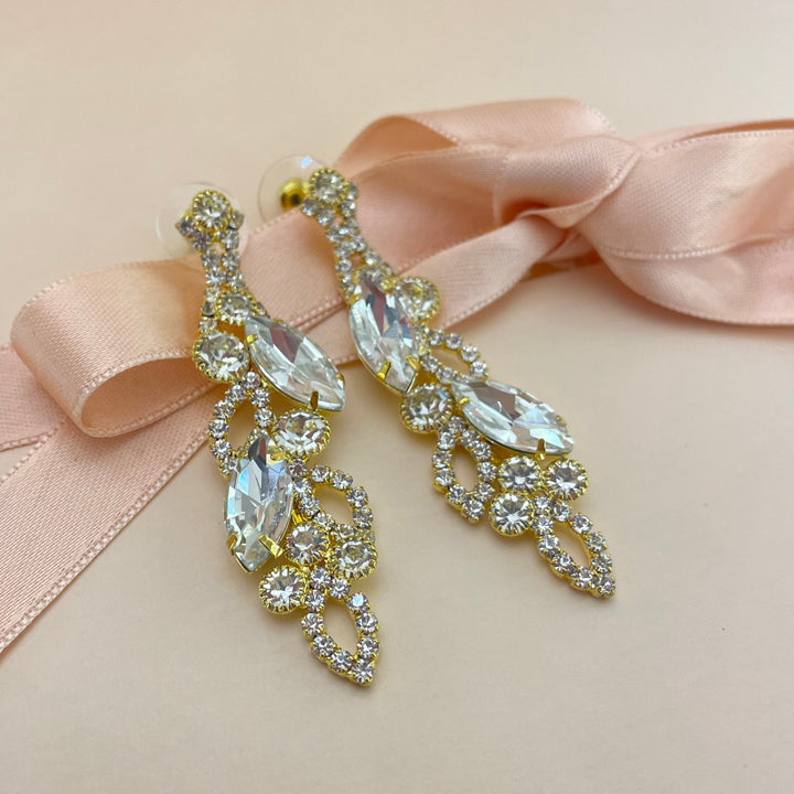 Marquise earrings