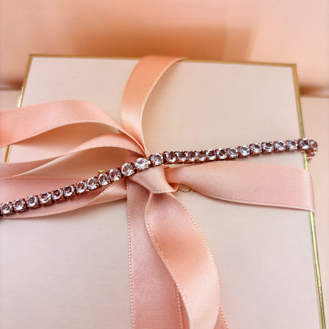 Rose gold Tennis bracelet