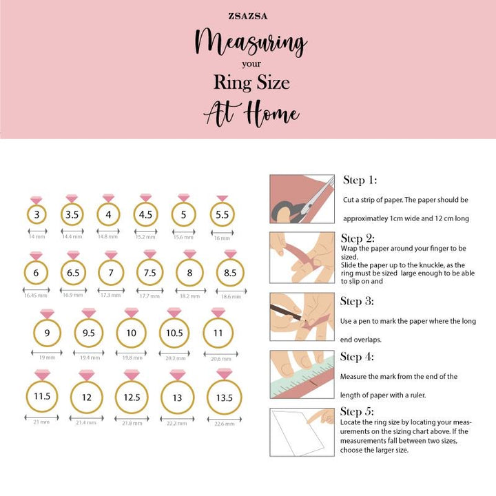 Light pink summer ring