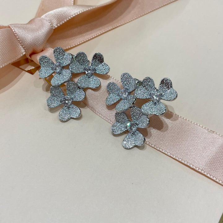 Flower earrings