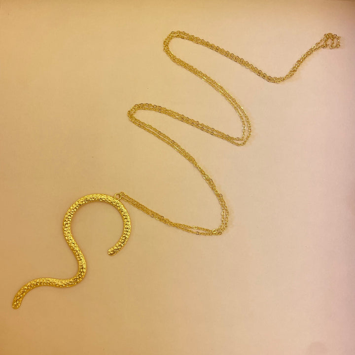 Snake gold handmade  set