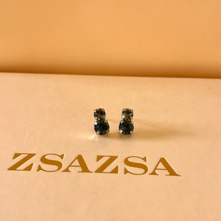 Grey Preciosa crystals set