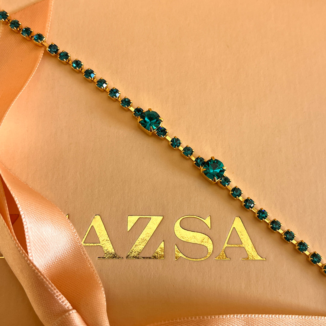 Verdemar preciosa crystals bracelet