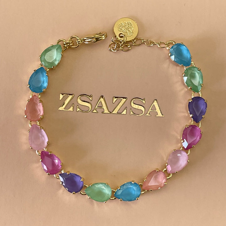 Multicolour Swarovski crystals Set