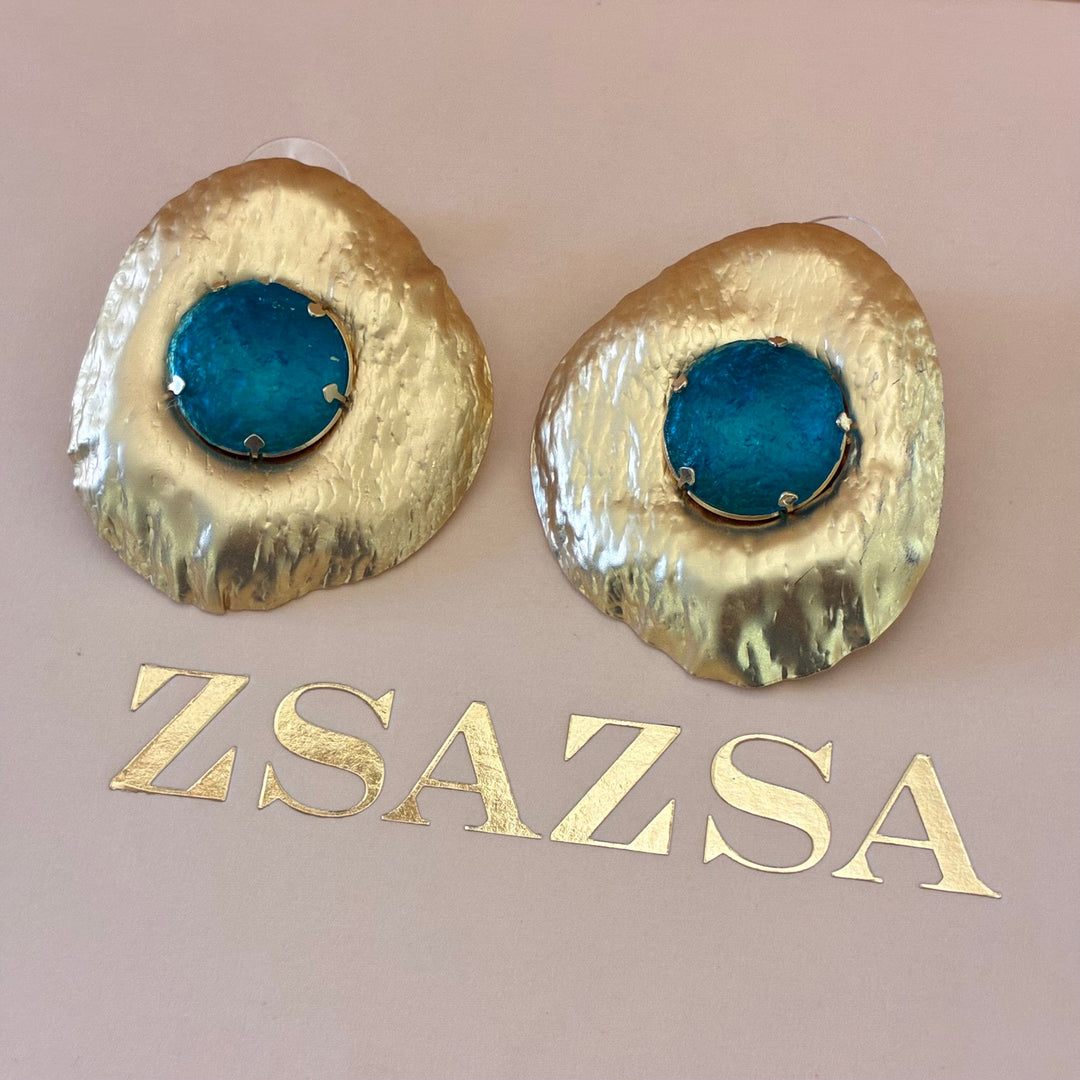 Handmade verdemar gold plated set