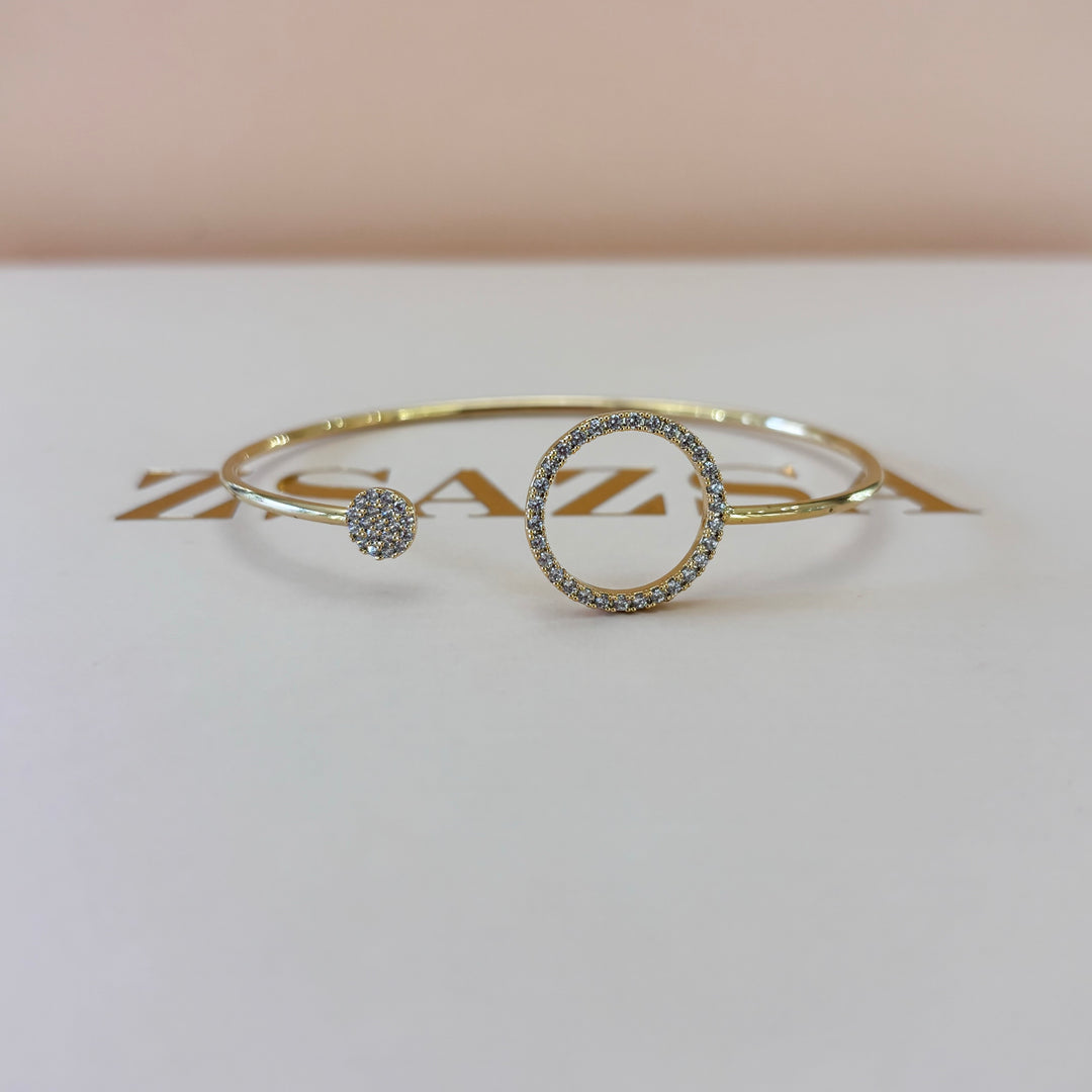 Dainty zircone bangle