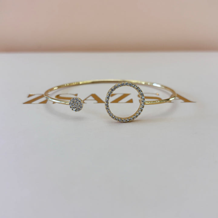 Dainty zircone bangle