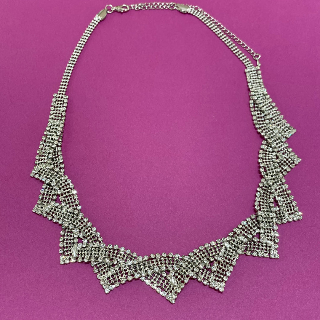 Rhinestone necklace