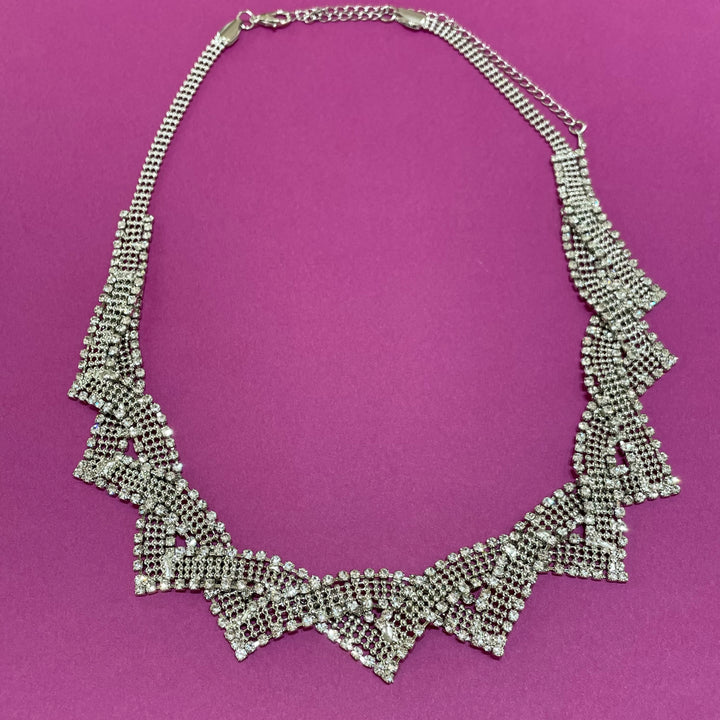 Rhinestone necklace