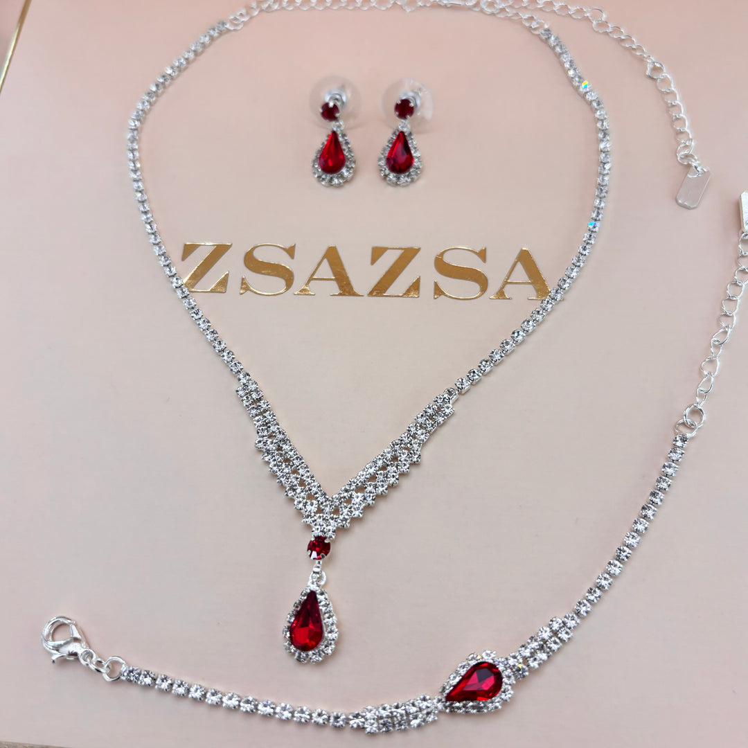 Elegant red set