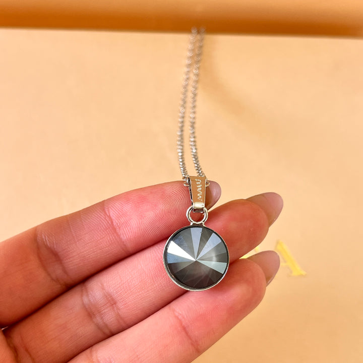 Grey Swarovski crystals set