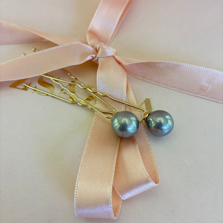 Pearl medium size hair pin