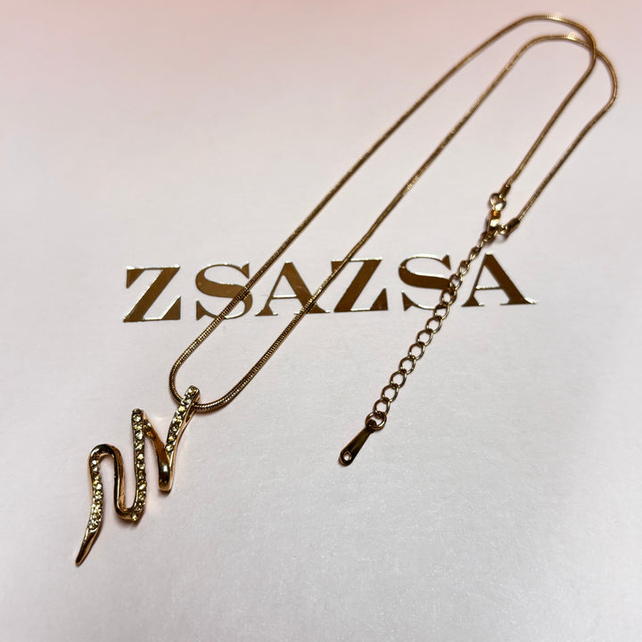 Bronze rhinestone gold plated pendant