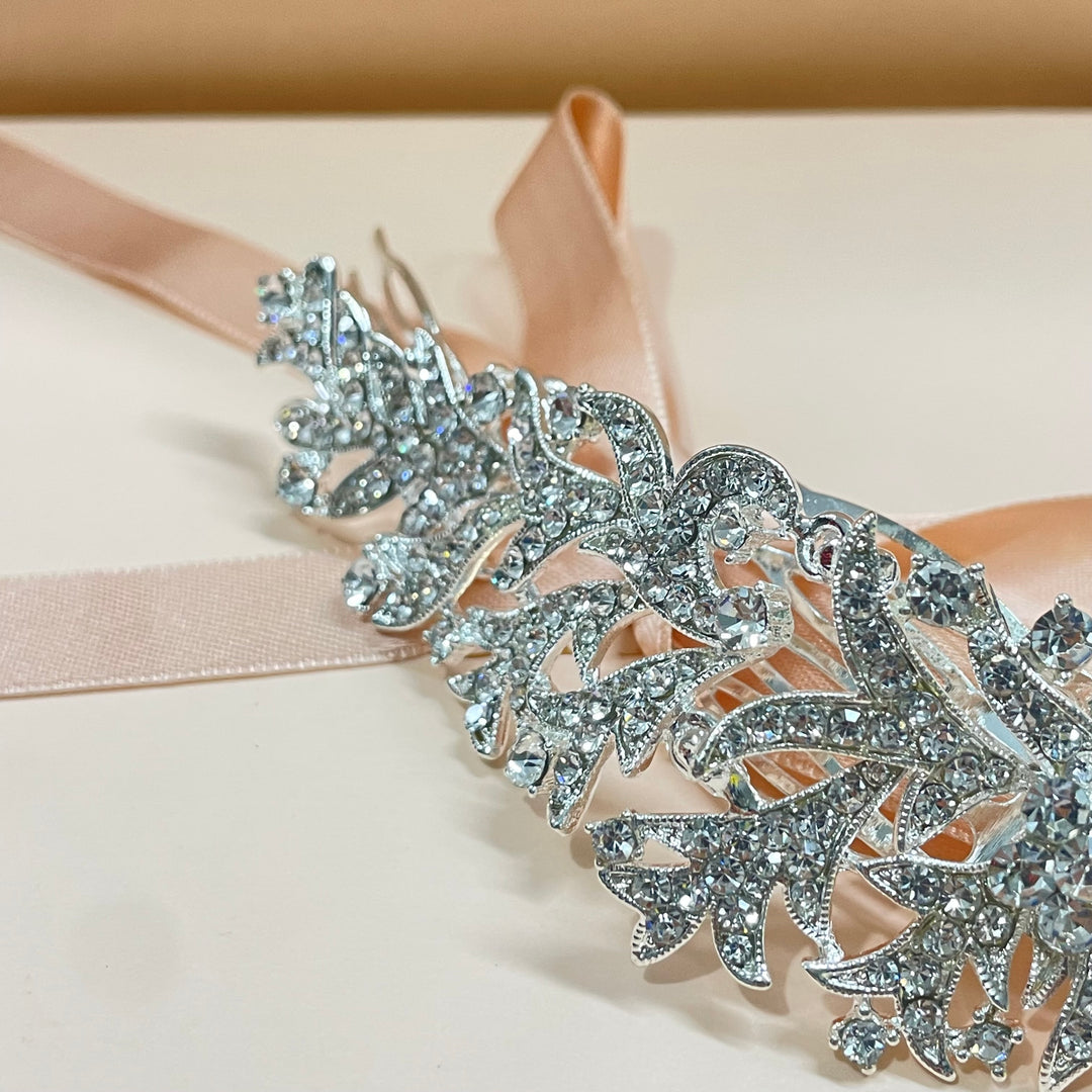 Side comb gold or silver