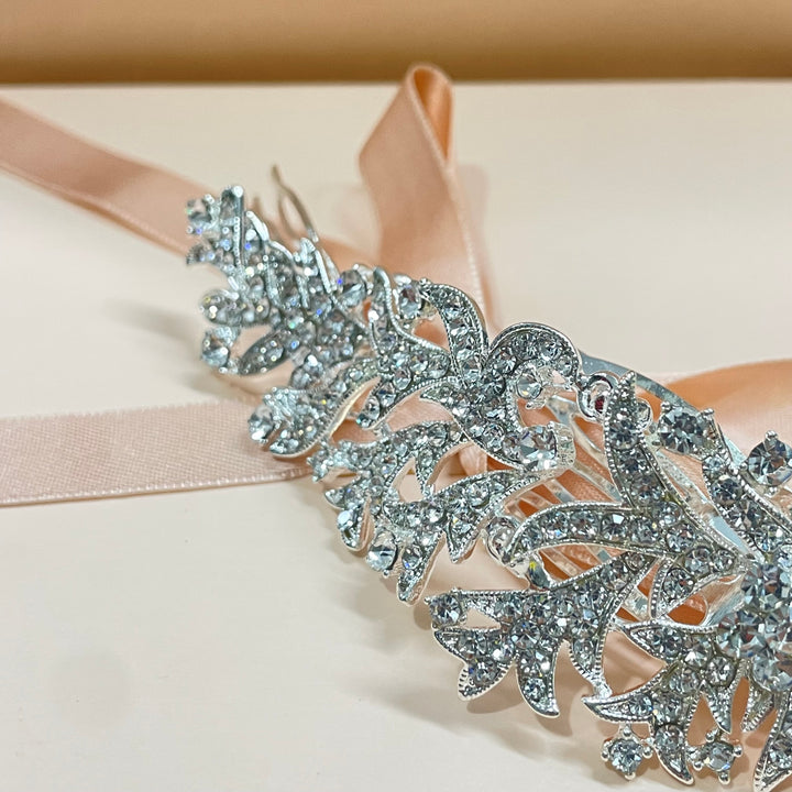 Side comb gold or silver