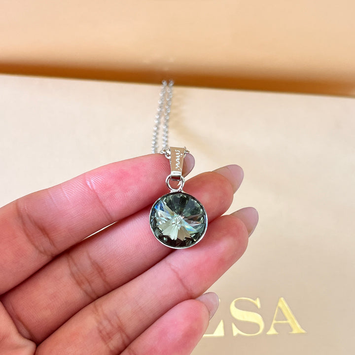 Grey Swarovski crystals set