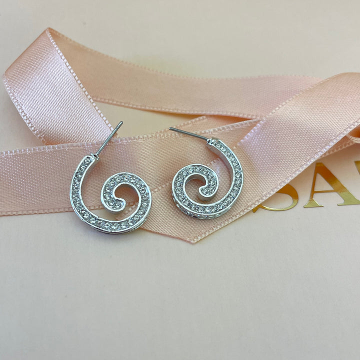 Beautiful silver earrings