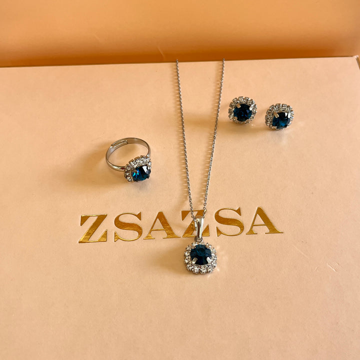 Verdemar flower preciosa crystals set