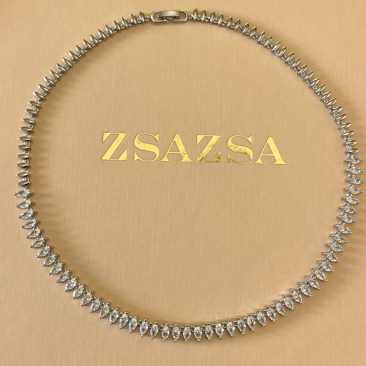 Marquise zircone set