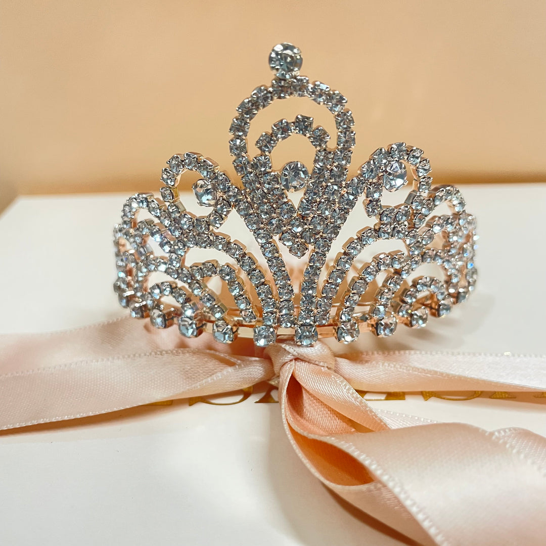Kids crown rose gold