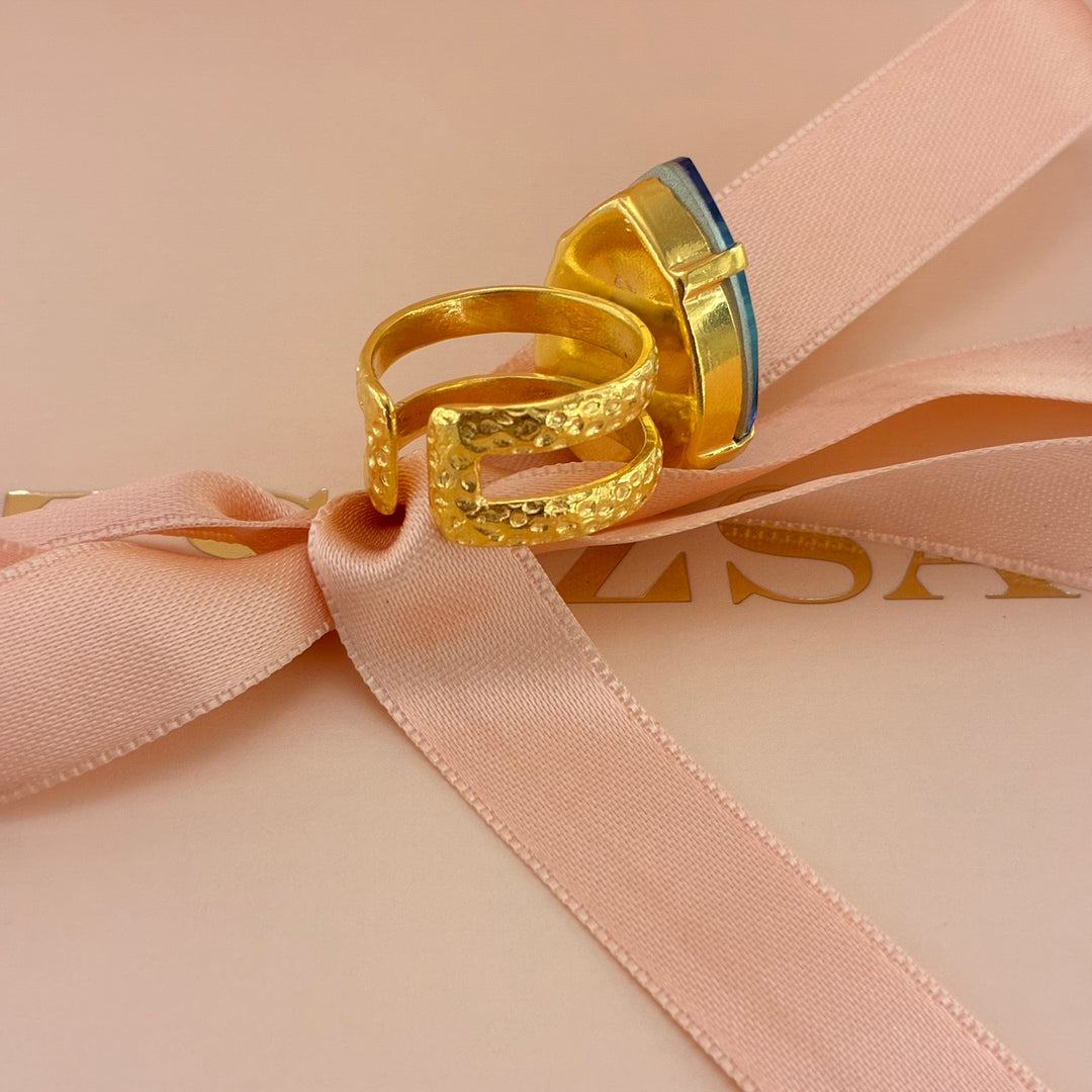 Handmade watermelon teardrop set