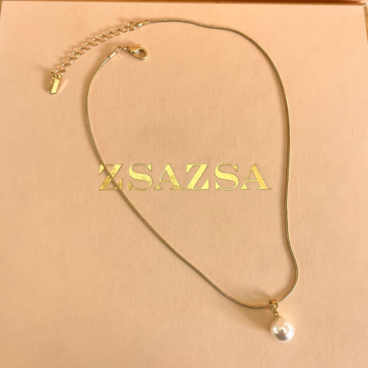 Pearl gold plated set