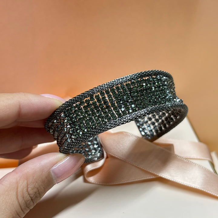 Statement grey bangle