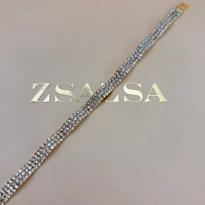 3 rows elegant bracelet