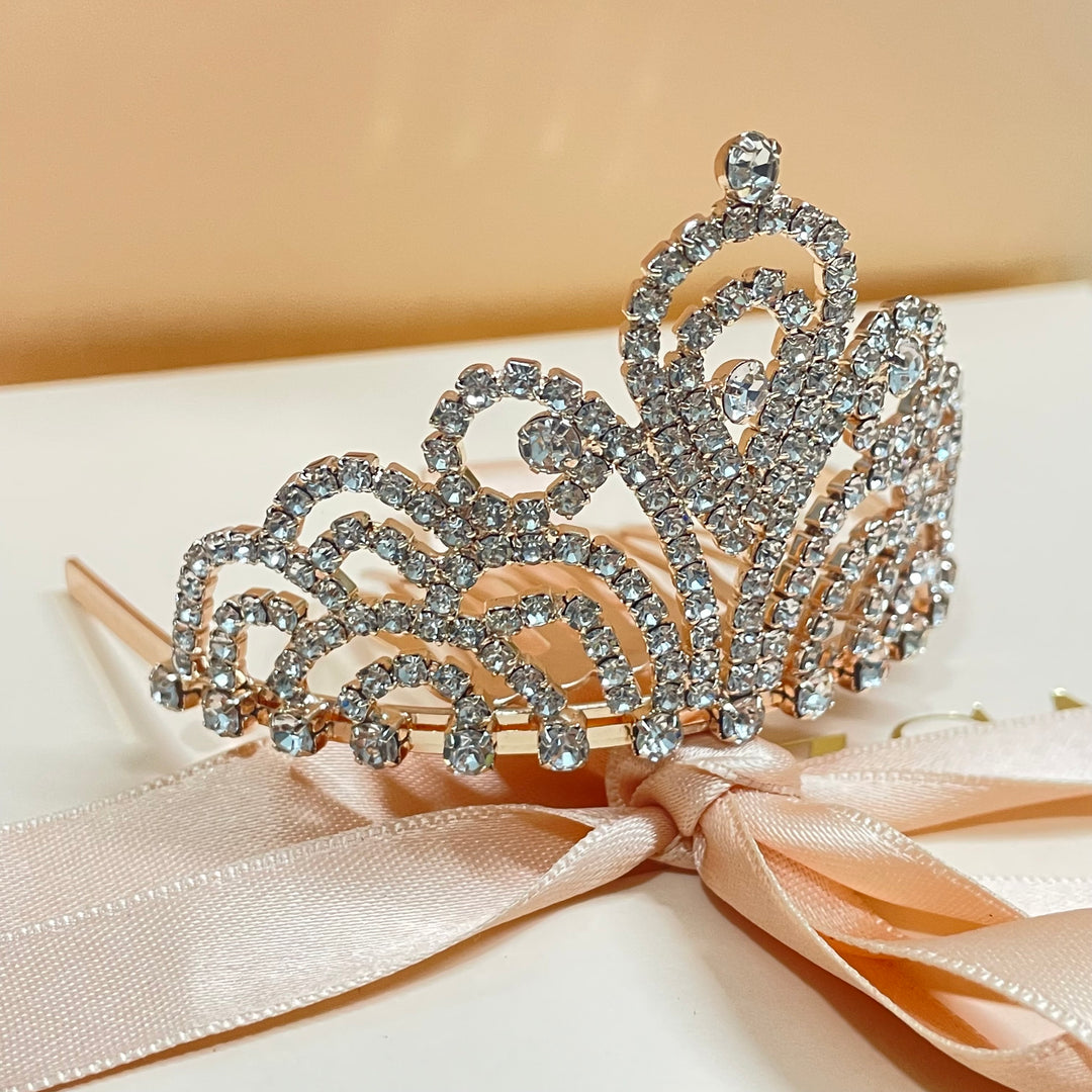 Kids crown rose gold