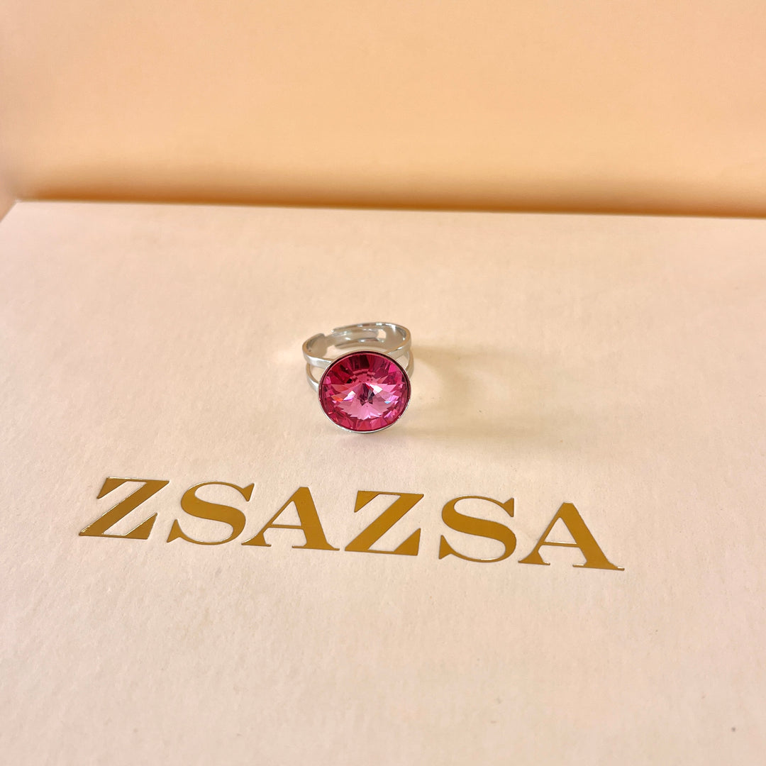 Pink Swarovski crystals set