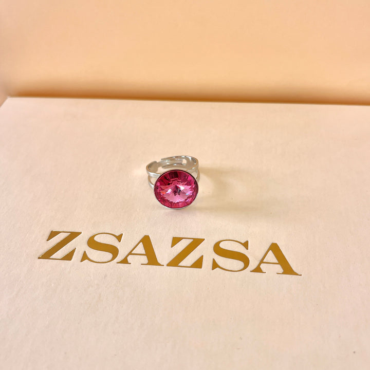 Pink Swarovski crystals set