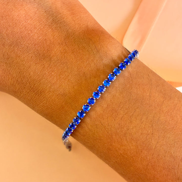 Royal blue stainless steel bracelet