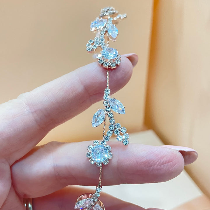 Rose gold Flower detail headpiece