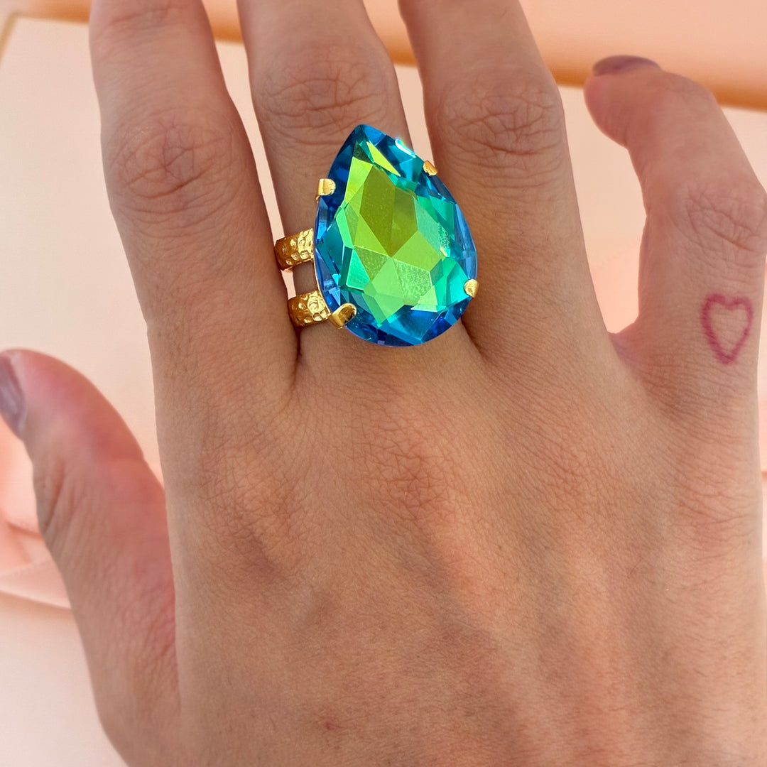 Handmade watermelon teardrop set